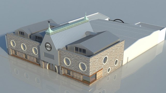 3D image of the proposed new distillery